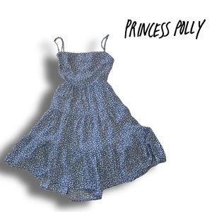 Princess Polly Tropez Mini Blue Dress